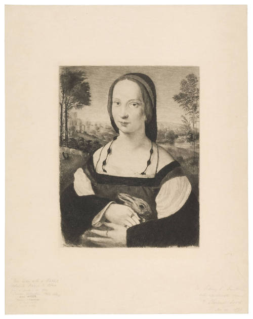 The Lady with a Rabbit