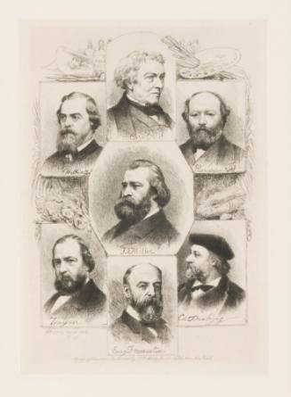 Portraits of Seven French Landscape Painters