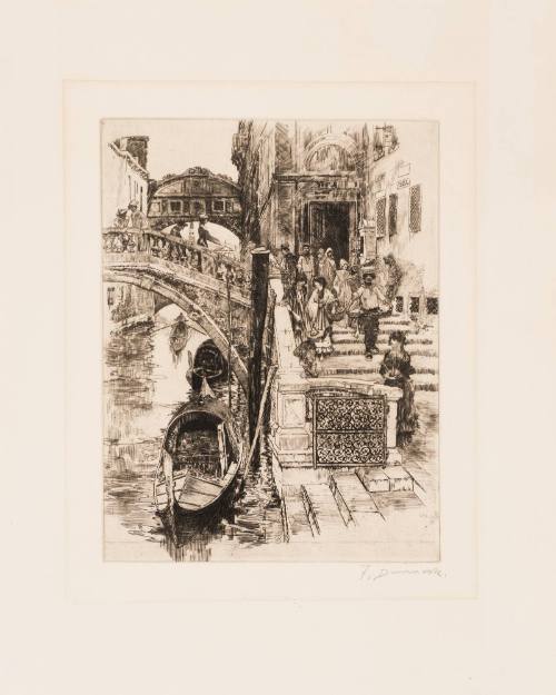 The Bridge of Sighs (Second Plate)