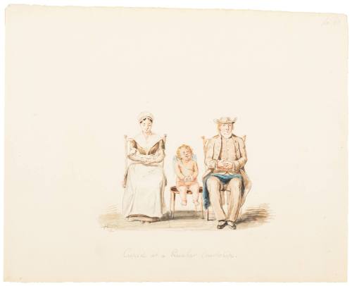 Cupid at a Quaker Courtship