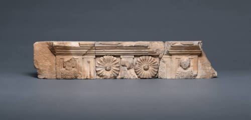 Doric Frieze Block with Female Busts