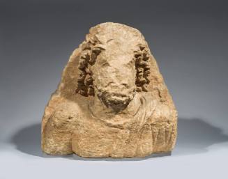 Bust of Bearded Male Deity