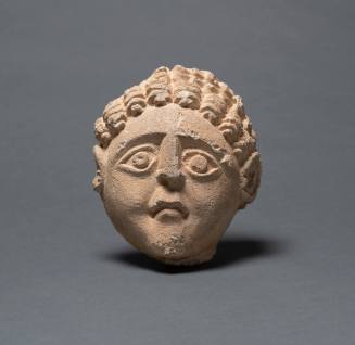 Head of a Young Male Deity