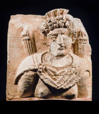 Bust of Male Deity with Radiate Diadem