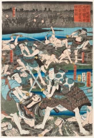 Battle at the Kasa River in Shimōsa Province
