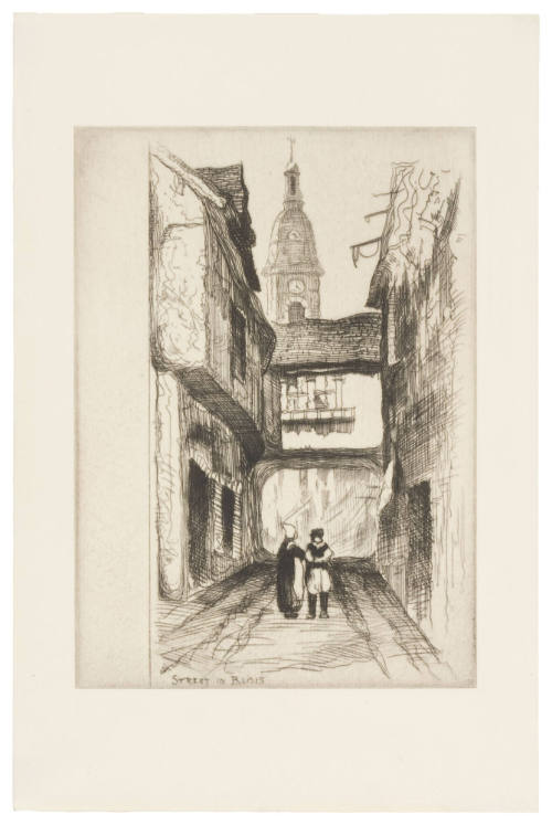 Street in Blois, France