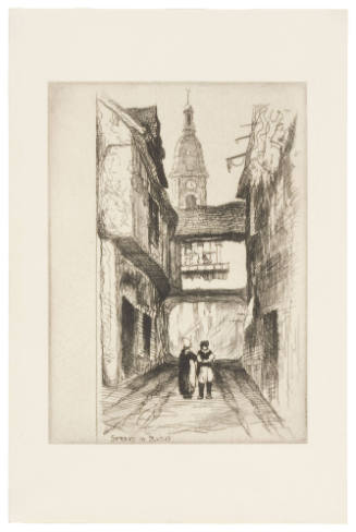 Street in Blois, France