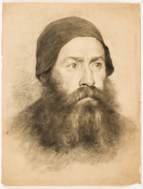 Head of Man with Full Beard