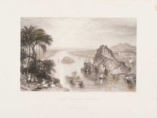 Rocks at Colgong on the Ganges