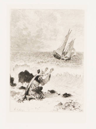 Zoraida's Father on the Sea Shore