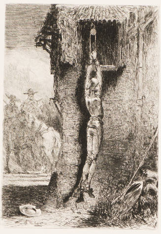 Don Quixote Hanging from the Inn
