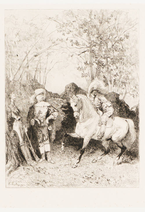 Don Quixote with the Brigands