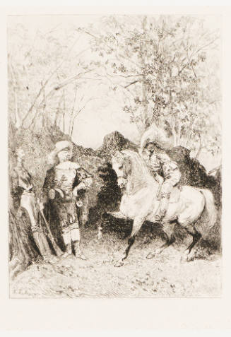 Don Quixote with the Brigands