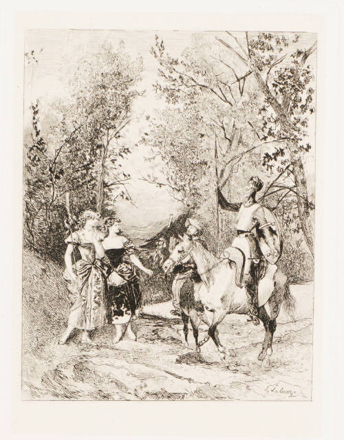 Don Quixote with the Shepherdesses