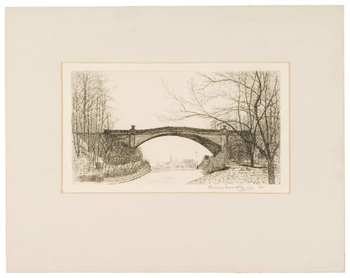 Bridge Over Boulevard in Eden Park