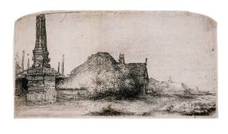 Landscape with an Obelisk