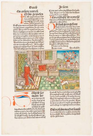 David Playing the Harp