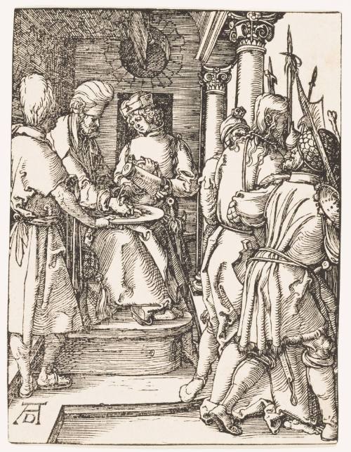 Pilate Washing His Hands from Small Passion