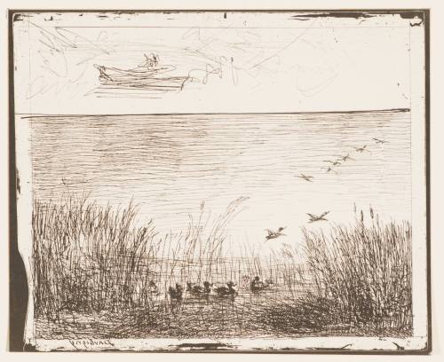 The Marsh with Ducks [Le marais aux canards]