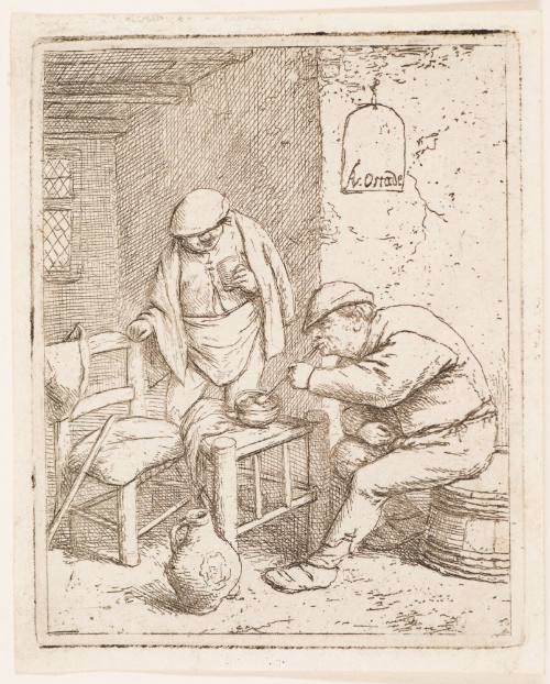 Le Fumeur Et Le Buveur