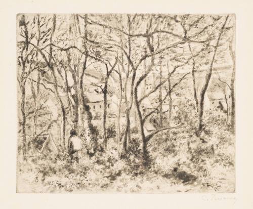 Wooded Landscape at the Herimtage (Pontoise) [Paysage sour bois, à l'Hermitage (Pontoise)]