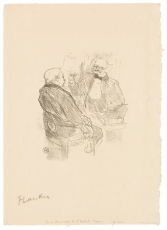 George Clemenceau Et L'Oculiste Mayer