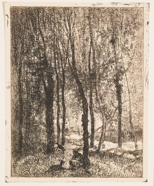 The Goat Herder [La Gardeuse de Chèvres]