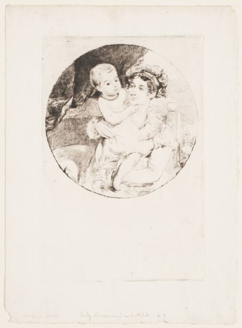 Lady Henrietta Drummond and Child
