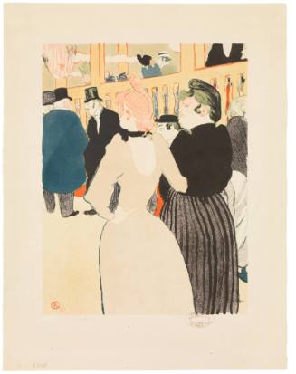 At the Moulin Rouge, La Goulue and Her Sister (Au Moulin Rouge, la Goulue et sa Soeur)