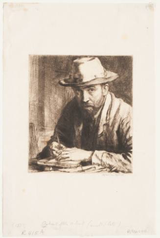 Self Portrait (in a Hat), (No. 1)