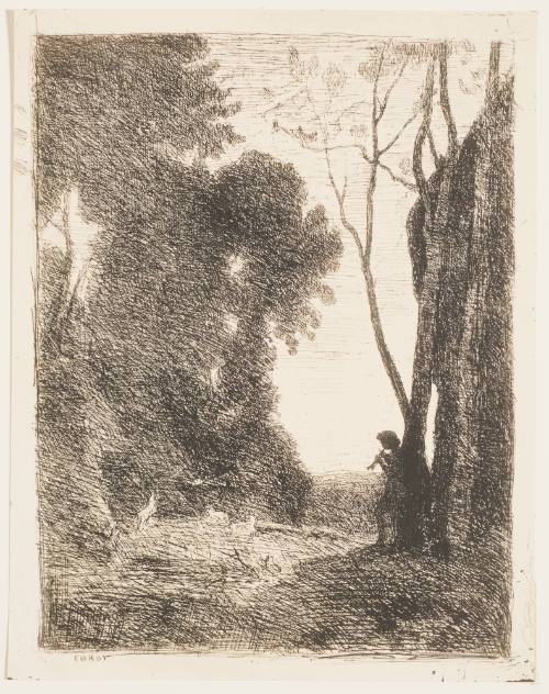 The Little Shepherd [Le petit berger] (2nd plate)