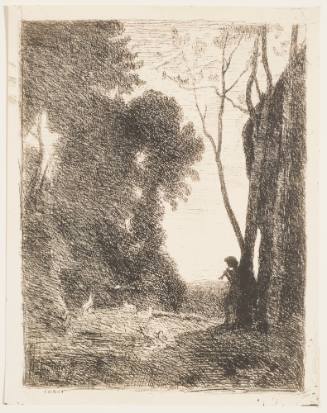 The Little Shepherd [Le petit berger] (2nd plate)