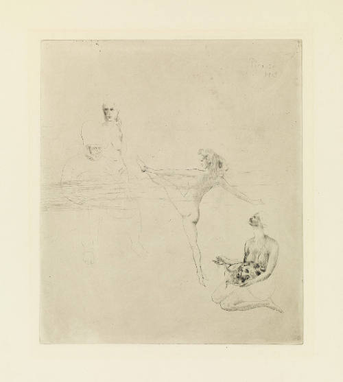 Salomé from the Saltimbanques