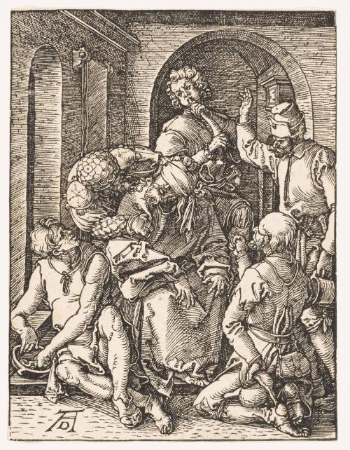 Mocking of Christ from Small Passion