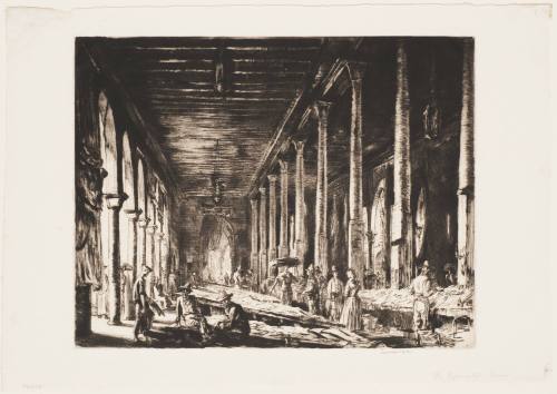 The Fish Market, Venice (No. 2)
