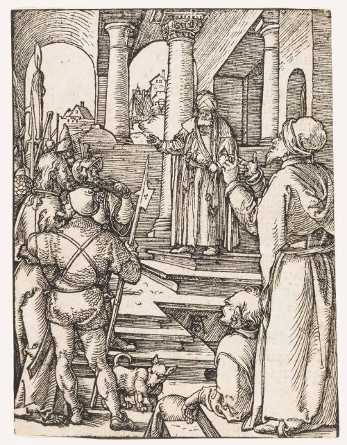 Christ Before Pilate from Small Passion