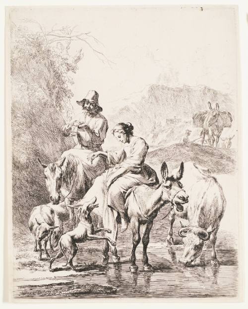 Le Ruisseau Traverse (Crossing the Brook)