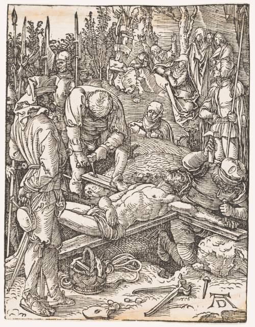 Christ Nailed to the Cross from Small Passion