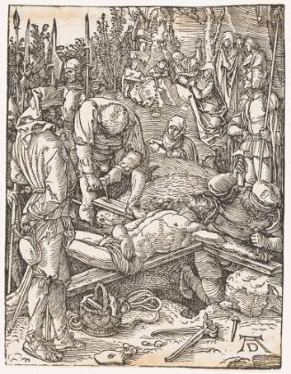 Christ Nailed to the Cross from Small Passion