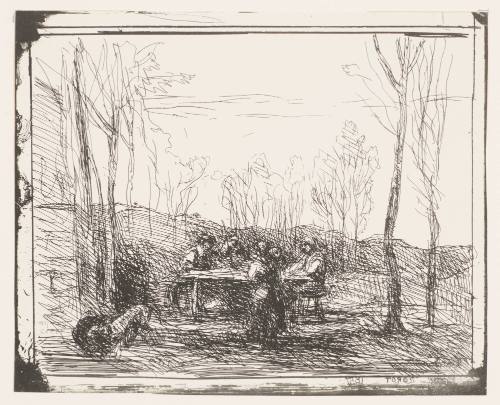 Lunch in a Clearing [Un dejeuner dans La Clairière]