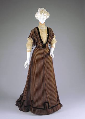Afternoon Dress: Bodice, Skirt, and Underskirt