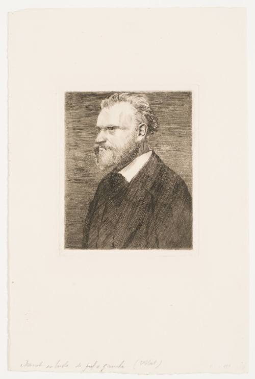 Edouard Manet, Bust Length Portrait [Manet en buste]
