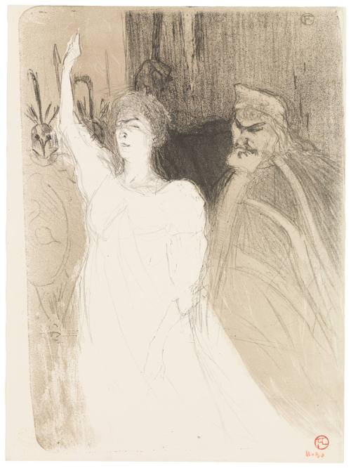 Bartet Et Mounet-Sully, Dans "Antigone"