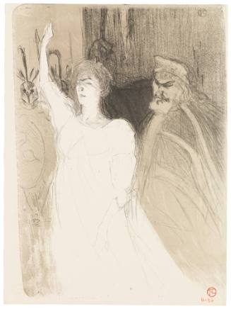 Bartet Et Mounet-Sully, Dans "Antigone"