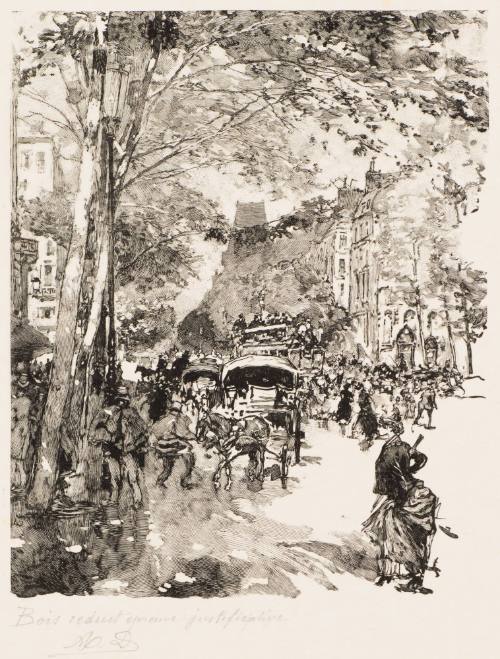 Le Boulevard Pres Du Vaudeville