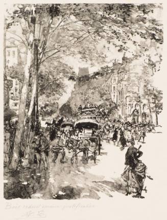 Le Boulevard Pres Du Vaudeville