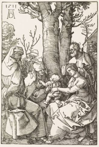 The Holy Family with Joachim and Anne under a Tree