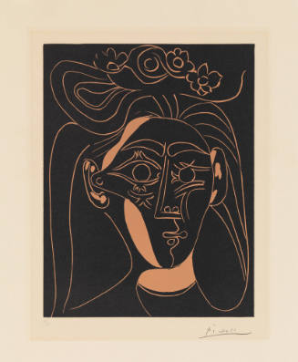 Woman with Flowered Hat (Femme au chapeau à fleurs)