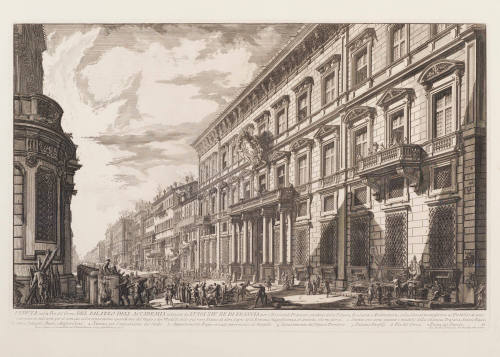 The Palazzo Del'Accademis Di Francia (The Palazzo Salviati)