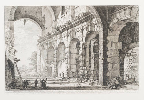 Upper Story of the Cages for Wild Animals Built by the Emperor Domitian